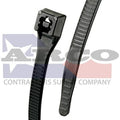 11" UV Black Cable Tie - Bag of 100