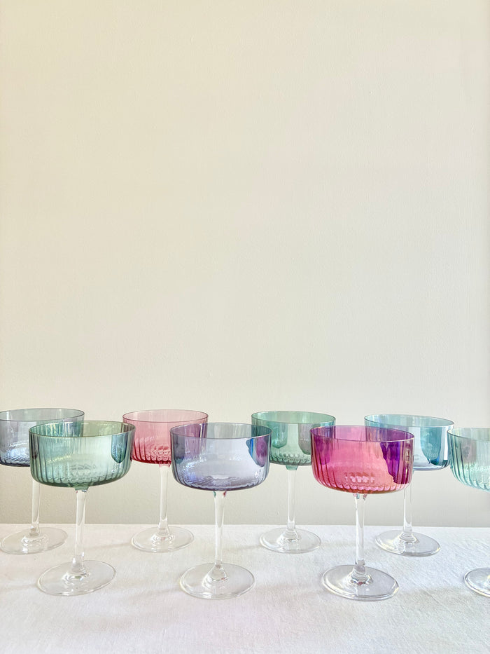 Gems Champagne Coupe - Garnet S/4