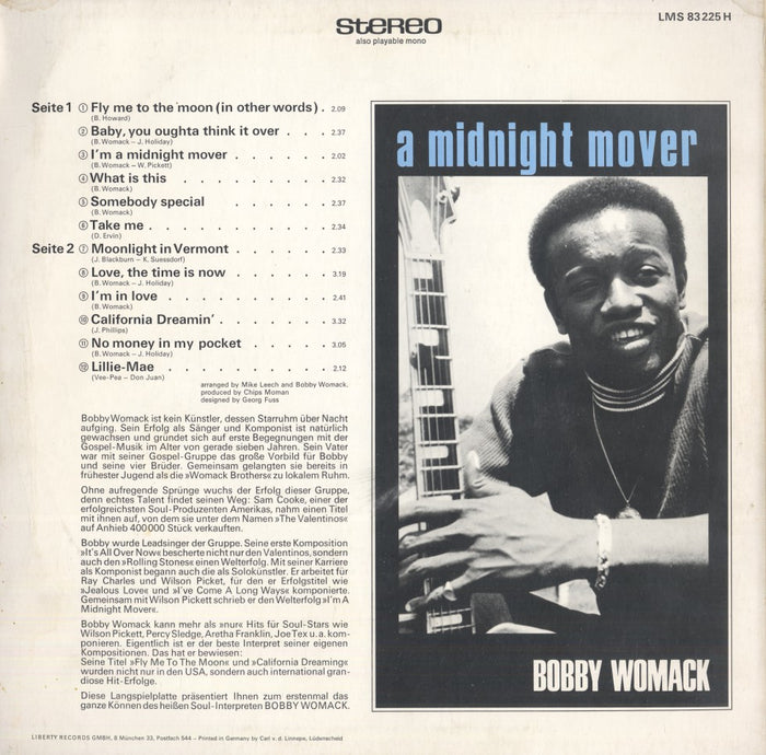 A Midnight Mover (1st, German)