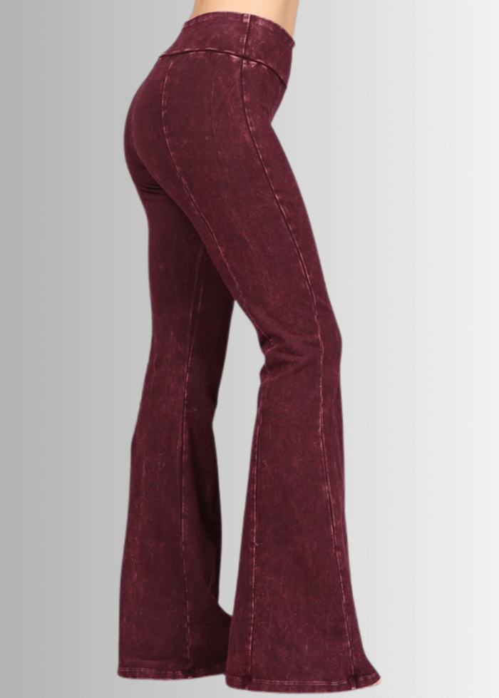 A Perfect Slimming Flare Pant Made in USA for Effortless Style