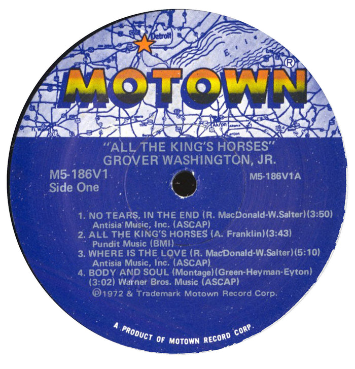All The King's Horses (1972, Motown Press)