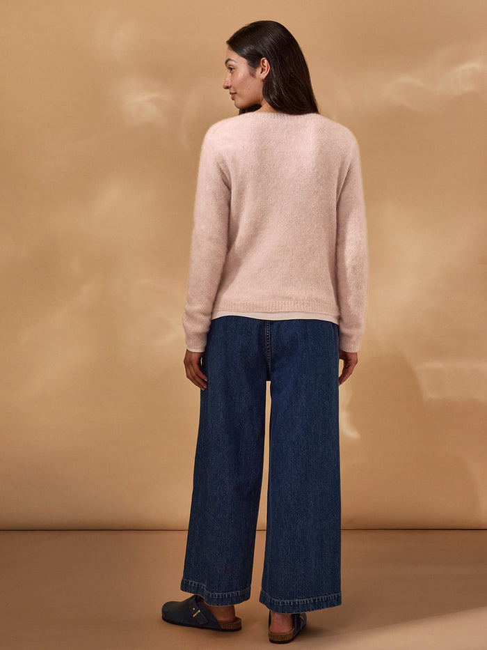 Alpaca Blend Gauzy Jumper