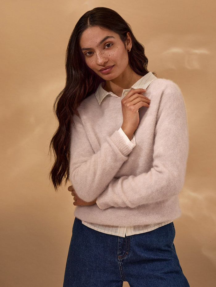 Alpaca Blend Gauzy Jumper