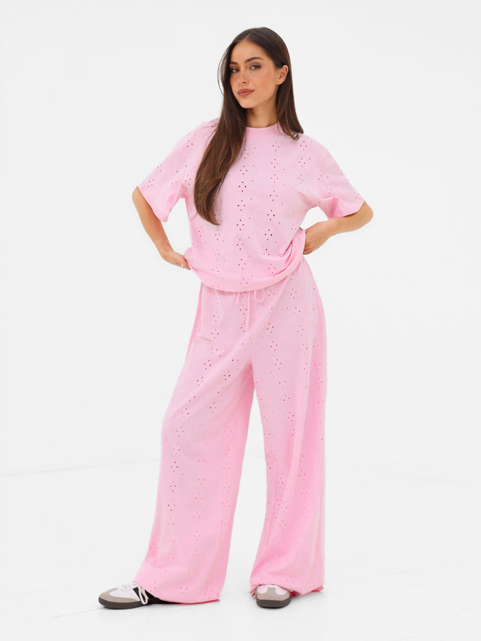 Amina Oversized T-Shirt - Pink