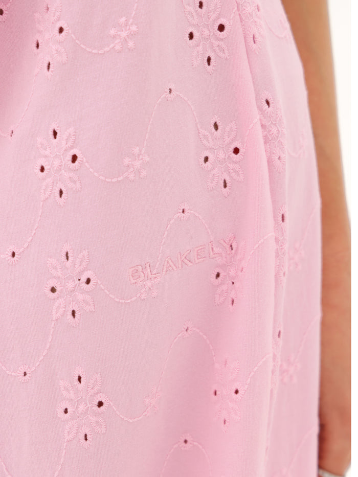Amina Wide Leg Trousers - Pink