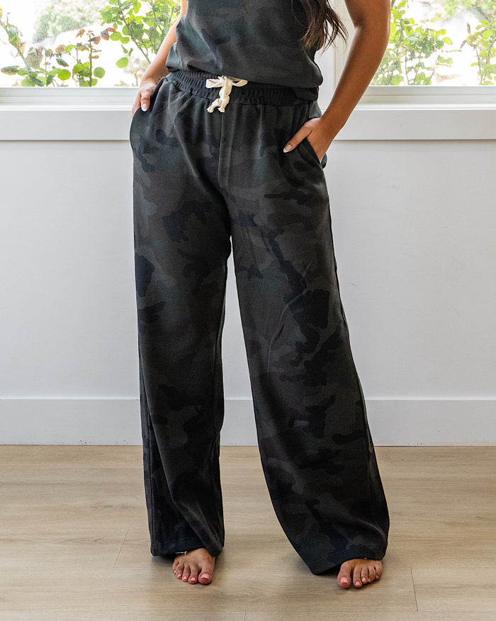Ampersand Ave Thermal 24/7 Pants - Color Options Available! Ampersand Ave Cross Country Camo