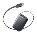 Anker Nano Power Bank (10K, 45W, Built-In Retractable USB-C Cable)