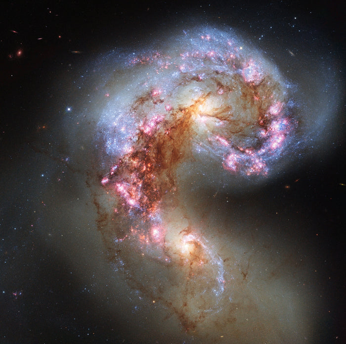 Antennae Galaxies (NGC 4038 and NGC 4039) – Hubble Space Telescope Image