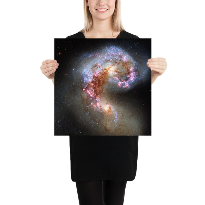 Antennae Galaxies (NGC 4038 and NGC 4039) – Hubble Space Telescope Image
