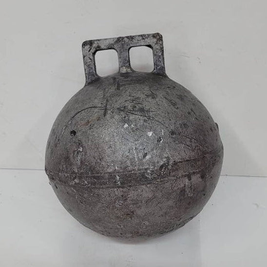 antique nautical fishing buoy / float newfoundland / maine lobster fishing / made in england