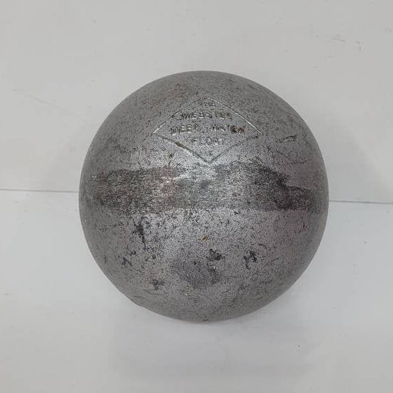 antique nautical fishing buoy / float newfoundland / maine lobster fishing