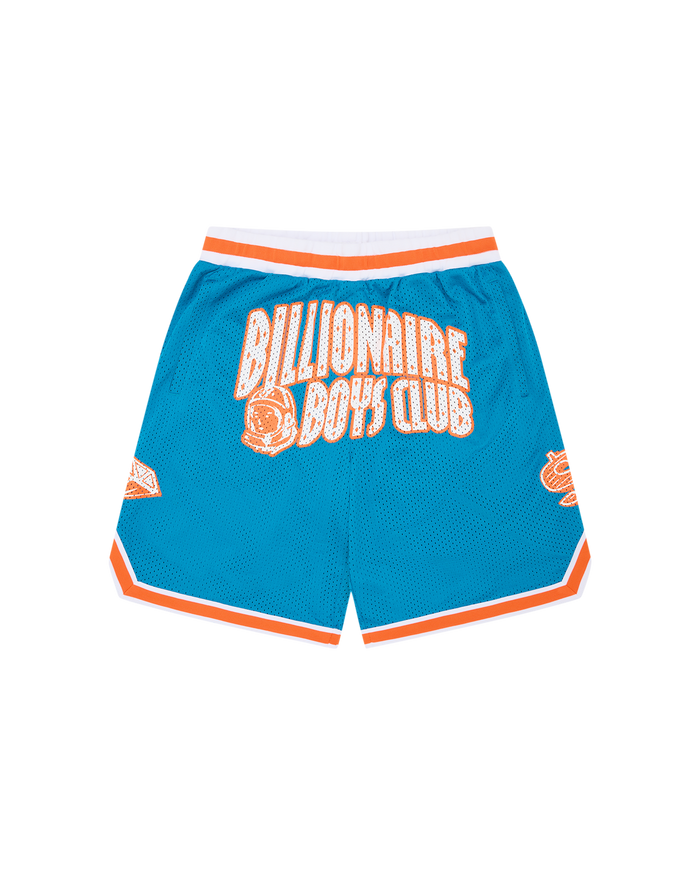 Arch Logo Mesh Sport Shorts