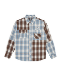 Arch Logo Patchwork Check Shirt
