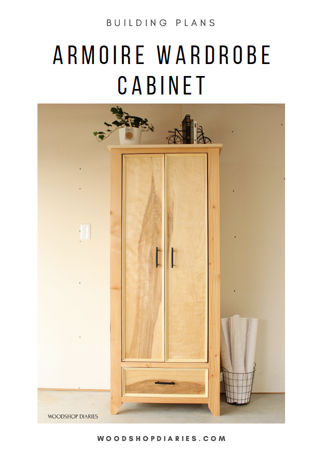 Armoire Wardrobe Cabinet Plan