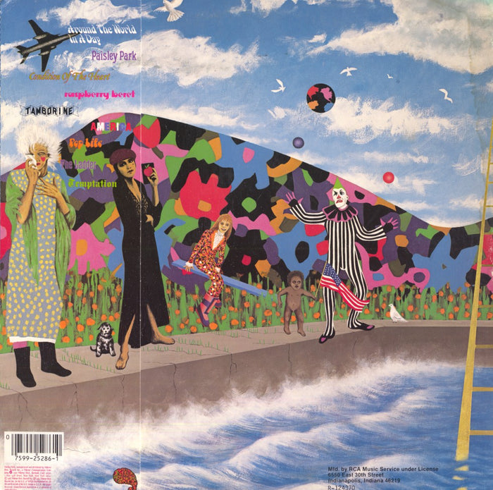 Around The World In A Day (1st, US, Di-cut sleeve)