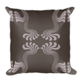 Art Nouveau Thyself Throw Pillow