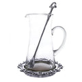 Arthur Court Equestrian Beverage Pitcher Set