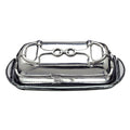 Arthur Court Equestrian Butter Dish