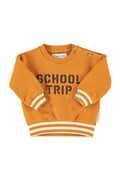 Baby Sweatshirt Camel with "school Trip" Print