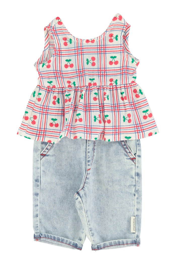 baby trousers | blue light denim