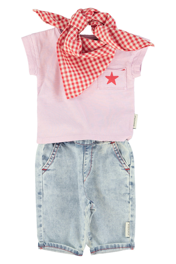 baby trousers | blue light denim