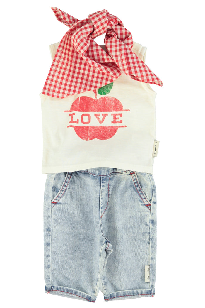 baby trousers | blue light denim