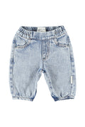 Baby Trousers Fadded Light Blue Denim