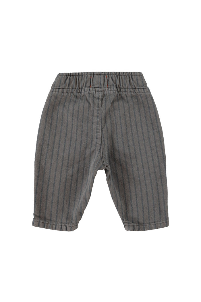 Baby Trousers Grey with Black Stripes