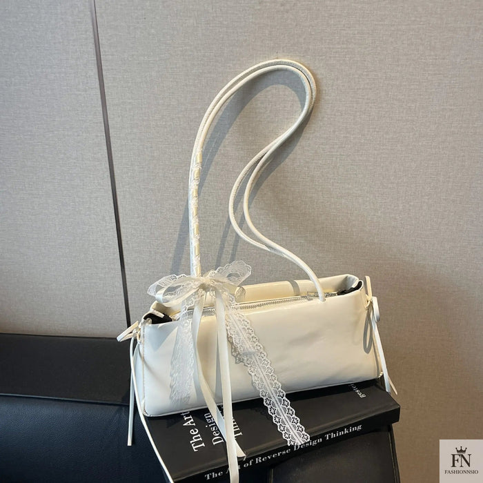 Ballet Bows Shoulder Bags - Fashionnsio