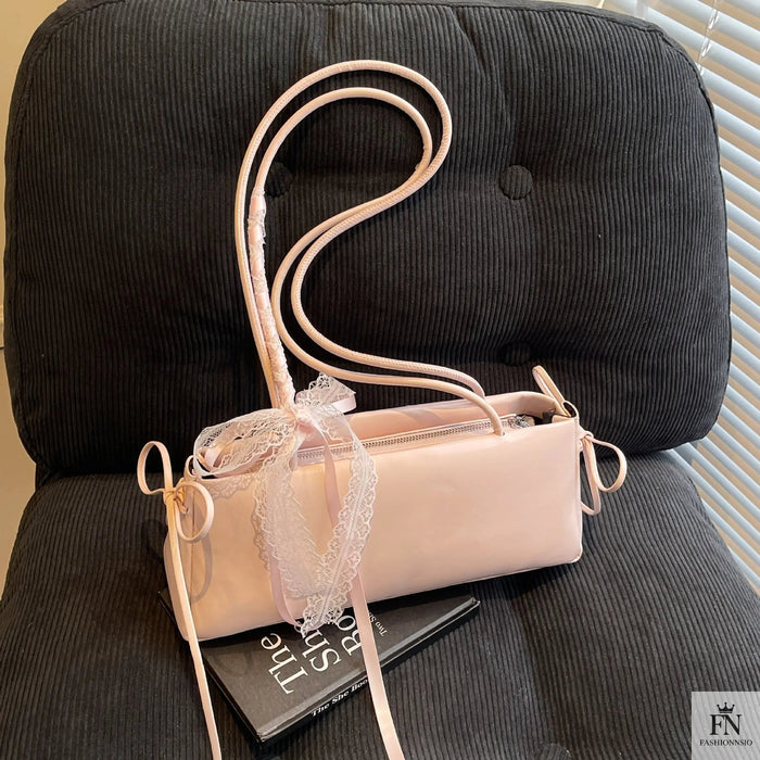 Ballet Bows Shoulder Bags - Fashionnsio