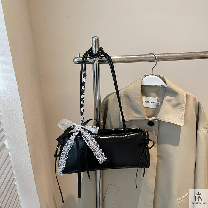 Ballet Bows Shoulder Bags - Fashionnsio