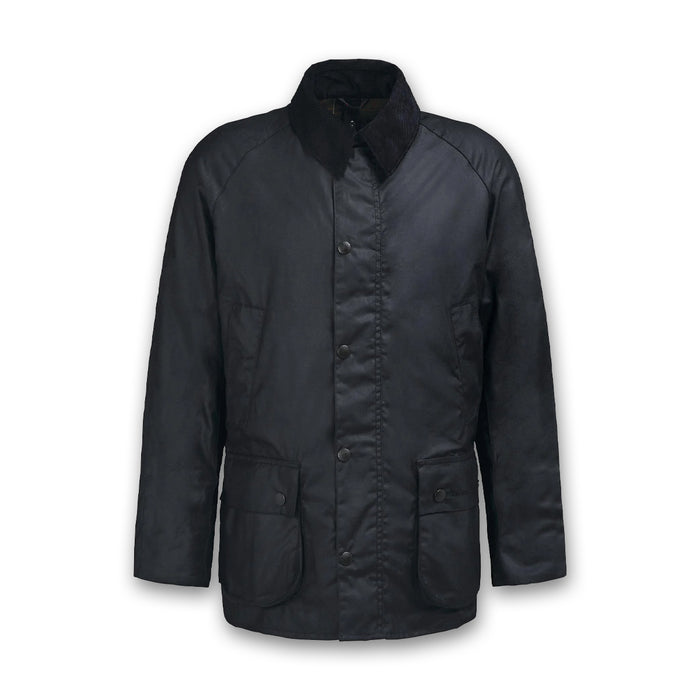 Barbour - Ashby Wax Jacket in Black - Nigel Clare