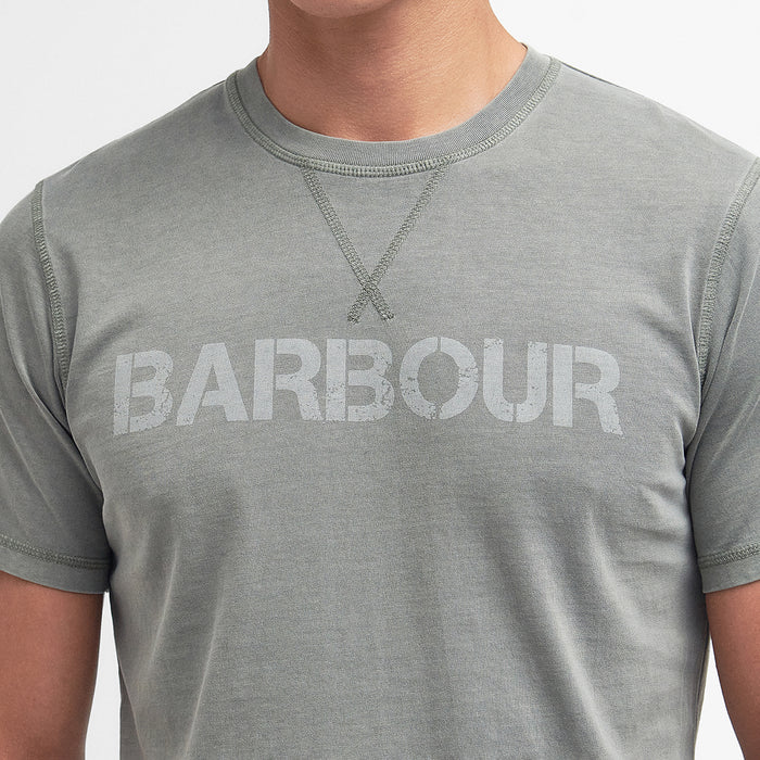 Barbour - Atherton T-Shirt in Agave Green - Nigel Clare
