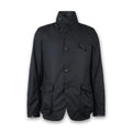 Barbour - Beacon Sports Wax Jacket in Black - Nigel Clare