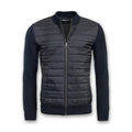 Barbour - Carn Baffle Zip Sweater in Navy - Nigel Clare