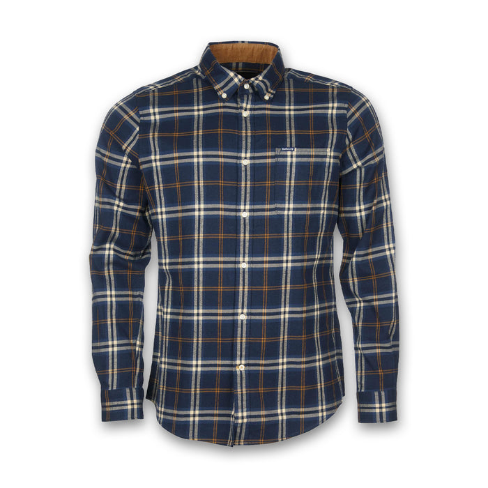 Barbour - Crossfell TF Shirt in Blue - Nigel Clare
