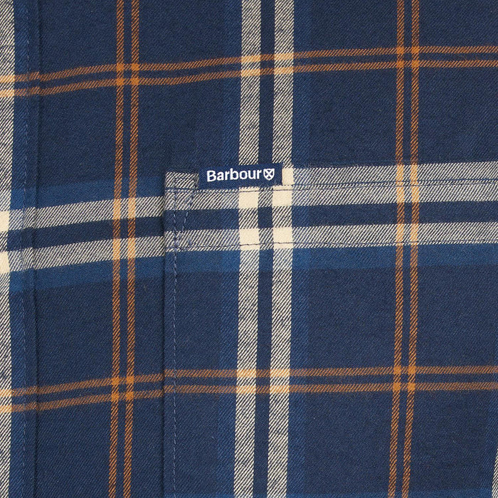 Barbour - Crossfell TF Shirt in Blue - Nigel Clare