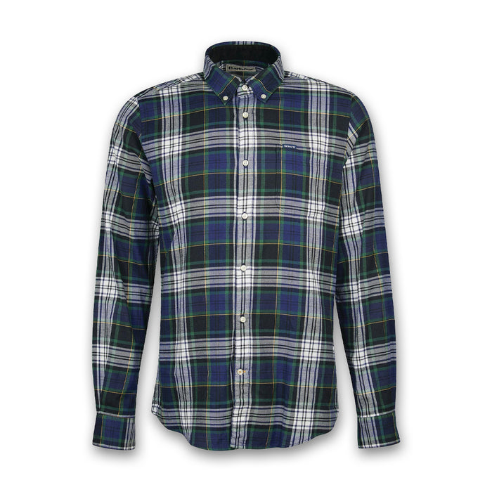 Barbour - Crossfell TF Shirt in Deep Blue - Nigel Clare