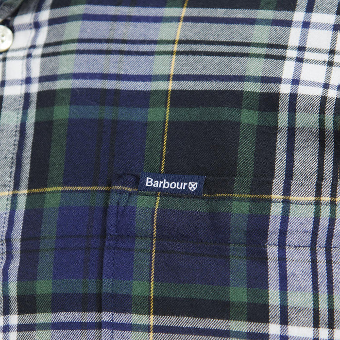 Barbour - Crossfell TF Shirt in Deep Blue - Nigel Clare
