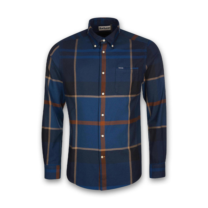 Barbour - Dunoon TF Shirt in Midnight Tartan - Nigel Clare