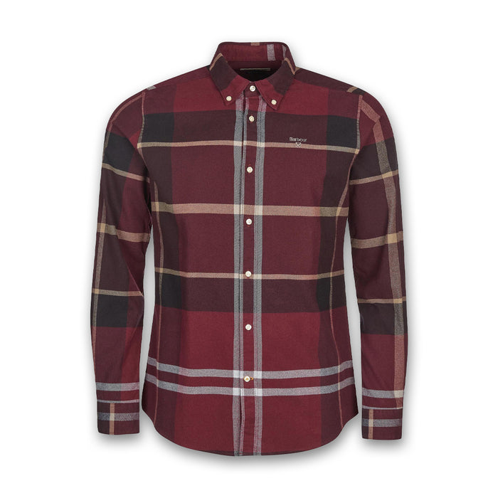 Barbour - Iceloch TF Shirt in Winter Red - Nigel Clare