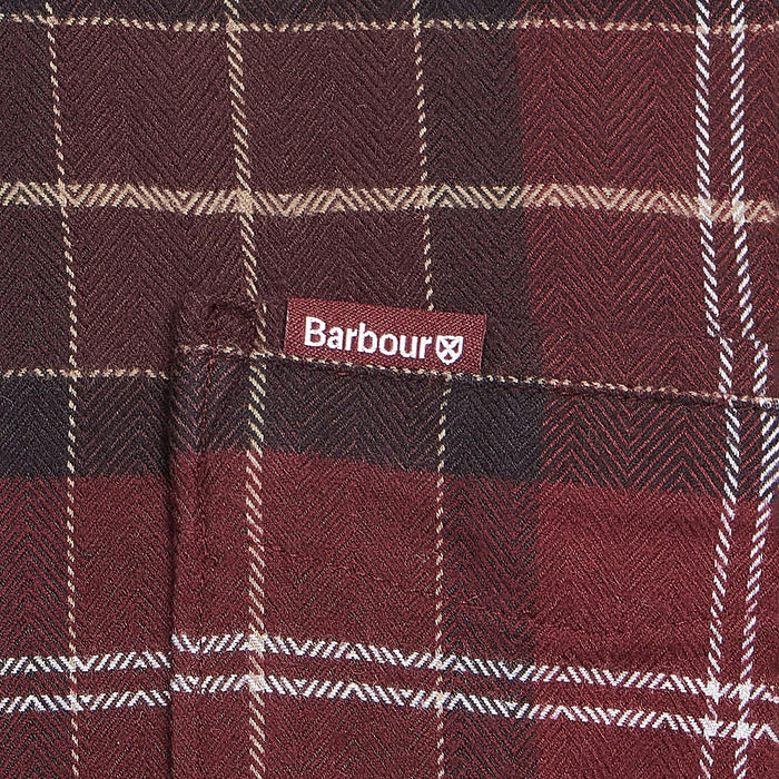 Barbour - Kyeloch TF Shirt in Winter Red - Nigel Clare