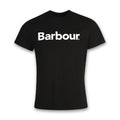 Barbour - Logo T-Shirt in Black - Nigel Clare