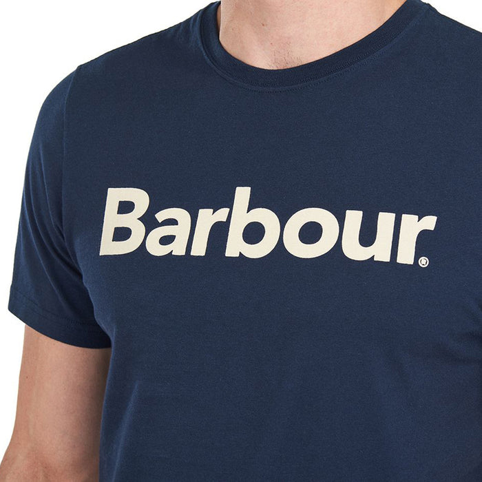 Barbour - Logo T-Shirt in New Navy - Nigel Clare