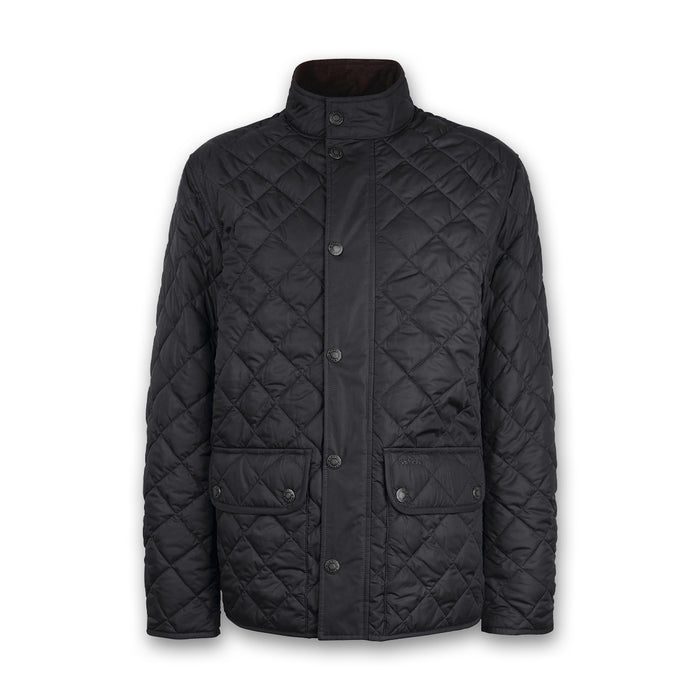 Barbour - Lowerdale Quilted Jacket in Black - Nigel Clare