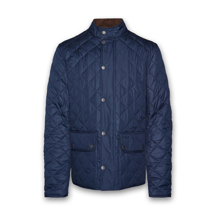 Barbour - Lowerdale Quilted Jacket in Navy - Nigel Clare