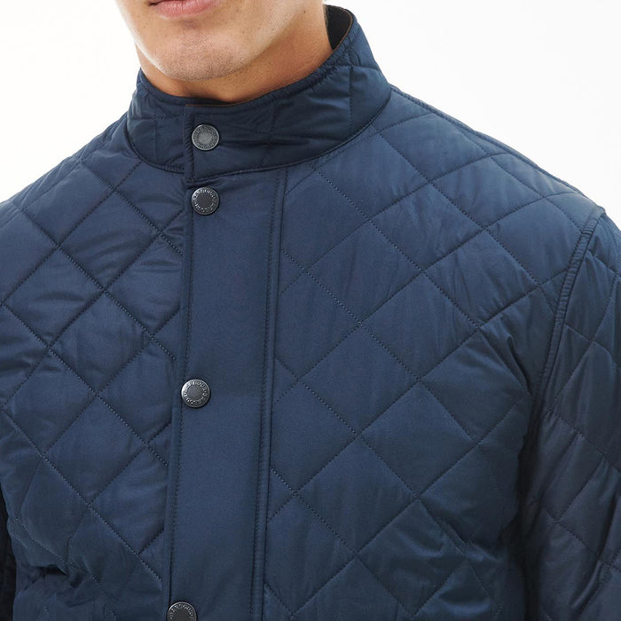 Barbour - Lowerdale Quilted Jacket in Navy - Nigel Clare
