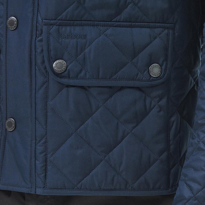 Barbour - Lowerdale Quilted Jacket in Navy - Nigel Clare
