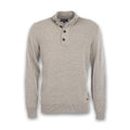 Barbour - Patch Half Zip in Stone - Nigel Clare