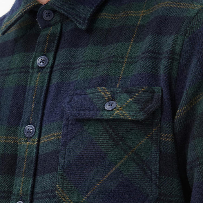 Barbour - Snowcap TF Shirt in Navy - Nigel Clare